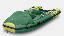 Лодка надувная ПВХ Gladiator E 450PRO (Зелено-оливковый)