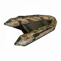 Лодка надувная ПВХ LEADER Тундра 325 НДНД, камуфляж 