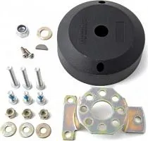 Кожух рулевого редуктора T71/T85 90 градусов (черный)_Multiflex