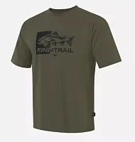 Футболка FINNTRAIL Fish Khaki 2025
