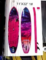 САП борд SUP BOARD IBoard Фиолетовая пальма 11'0" 