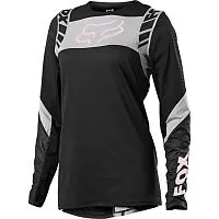 Джерси женская FOX Flexair Mach One Womens Jersey Black 2021 