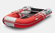 Лодка надувная ПВХ Gladiator B 370 (Красно-белый)
