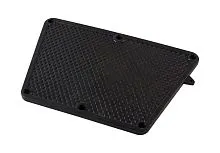 Накладка на транец внешняя пластиковая (Черный) Gladiator