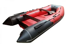 Лодка надувная ПВХ ORCA GT-380 (Темносерый/красный)