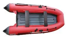 Лодка надувная ПВХ ALTAIR HD 340 Active НДНД (Красно-серый)