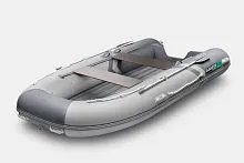 Лодка надувная ПВХ Gladiator E 450S (Светло-темносерый)
