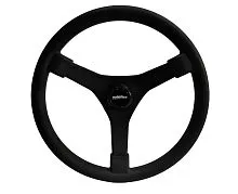 Колесо рулевое Multiflex LM-W-7B 350 мм черное 