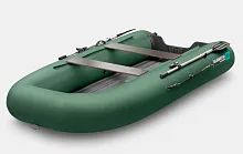 Лодка надувная ПВХ Gladiator E 300SL (Зеленый)