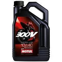 Масло Motul 4Т 300V 10W-40 Синтетическое моторное 4л (для мотоцикла)