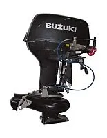 Мотор лодочный подвесной Suzuki 2-х тактный DT30RSJET (мотор без редуктора + в/насадка Marine Rock)