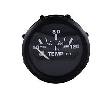 Прибор контроля температуры двигателя 40-120°С Ultraflex черный