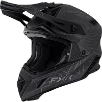 Шлем кроссовый FXR Helium Carbon Black 2026