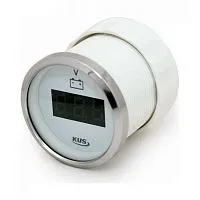 Прибор контроля напряжения (вольтметр) 8-32V KUS/Tainor белый