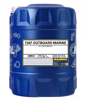 xМасло Mannol Outboard Marine 2Т TC-W3 для ПЛМ Полусинтетическое моторное 20л