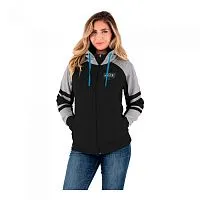 Кофта женская FXR Ride Grey Heather Sky Blue 2021 