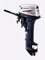 Мотор лодочный подвесной Tohatsu 2-х тактный MX 18 E2 EverRun
