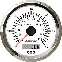 Прибор контроля скорости (спидометр) 0~999 км/ч с модулем GPS KUS/Tainor белый 