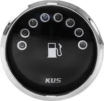 Прибор контроля уровня топлива 240-33 Ом светодиодный KUS/Tainor черный 