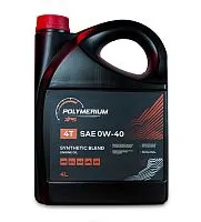 Масло синтетическое моторное POLYMERIUM XPS 4T 0W-40 4 л (для снегохода и квадроцикла)