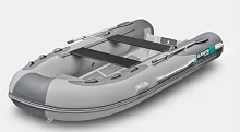 Лодка надувная ПВХ Gladiator Rib 420AL (Светло-темносерый)
