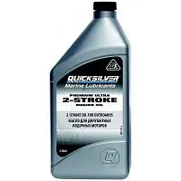 Масло Quicksilver Premium Ultra 2Т синтетическое моторное 1л 