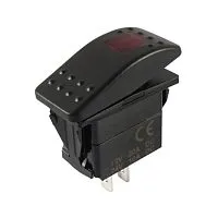 Переключатель двухпозиционный Skipper, On-Off (с подсветкой) 3 контакта