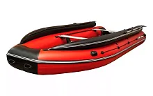 Лодка надувная ПВХ SibRiver GT-450 JET Фальшборт (Серый)