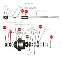 Ремкомплект водометной насадки 803.1