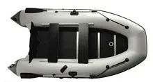 Лодка надувная ПВХ ALTAIR JOKER R-340 (Бело-серый)