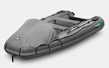 Лодка надувная ПВХ Gladiator E 350PRO (Тёмно-серый)