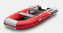 Лодка надувная ПВХ Gladiator E 420S (Красно-белый)