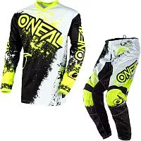 Костюм ONEAL Element Impact Motocross Suit White Neon 2021 