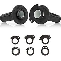 Ручки руля (грипсы) NIBBI Racing "Lock-on" (Черный)