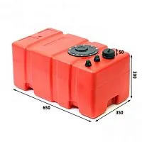 Бак топливный стационарный 60 л Пластик TITANO 