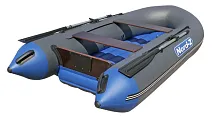 Лодка надувная ПВХ REEF NORD-Z 295НД (темносерый/синий)