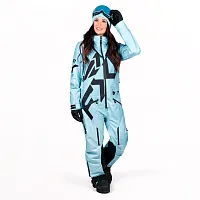 Комбинезон женский утеплённый FXR Cold Cross CX F.A.S.T. Maui Blue/Black 2026
