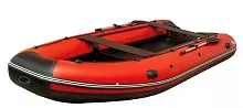 Лодка надувная ПВХ SibRiver Allaska-Drive 420 (Красно-черный)
