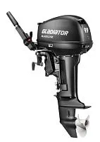Мотор лодочный подвесной Gladiator 2-х тактный G 9,9 FH S BLACKLINE