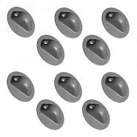 Рым леерный концевой Boat-plastic 10мм черный