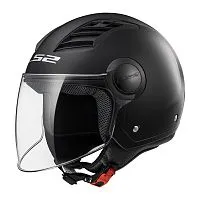 Шлем открытый LS2 OF562 Airflow Solid Black Matt 2024