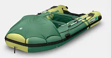 Лодка надувная ПВХ Gladiator E 420PRO (Зелено-оливковый)