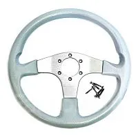 Колесо рулевое Ultraflex V47 350 мм белое 