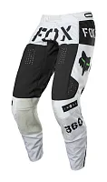 Мотоштаны FOX 360 Nobul Black White 2022