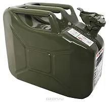 Канистра топливная экспедиционная 10 л (металл) REXXON (Зеленый)