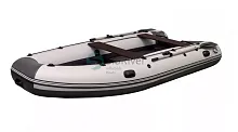 Лодка надувная ПВХ SibRiver Allaska-Drive 390 (Желто-черный)