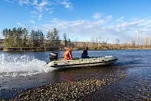 Надувная лодка ПВХ Солар 520 Стрела JetTunnel 