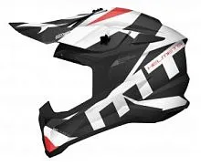 Шлем кроссовый MT MX-802 Falcon Crush C1 Black 2024