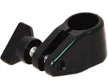 Кронштейн скользящий черн. пл. Д18мм