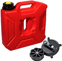 Канистра топливная экспедиционная 5 л (пластик) Драйв (Черный)
